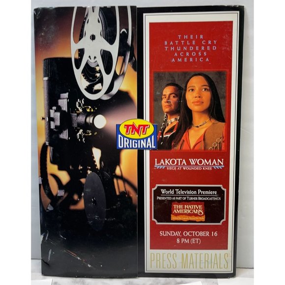 TNT Movie Press Kit Lakota Woman 94 Irene Bedard August Schellenberg Dean Norris - Picture 9 of 11